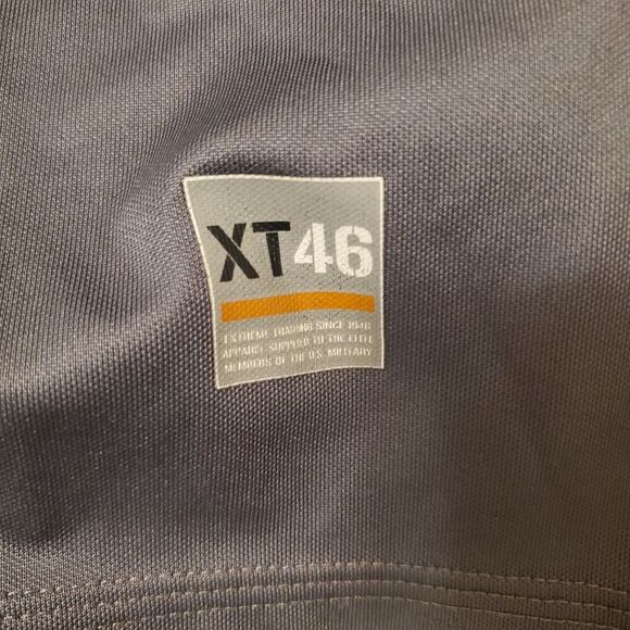 US Army T Shirt Mens Size L Large Gray With Zip Back Pocket By SOFFE - Picture 5 of 16